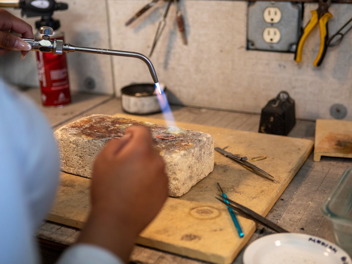 Poornima Silver factory visit workshop visual