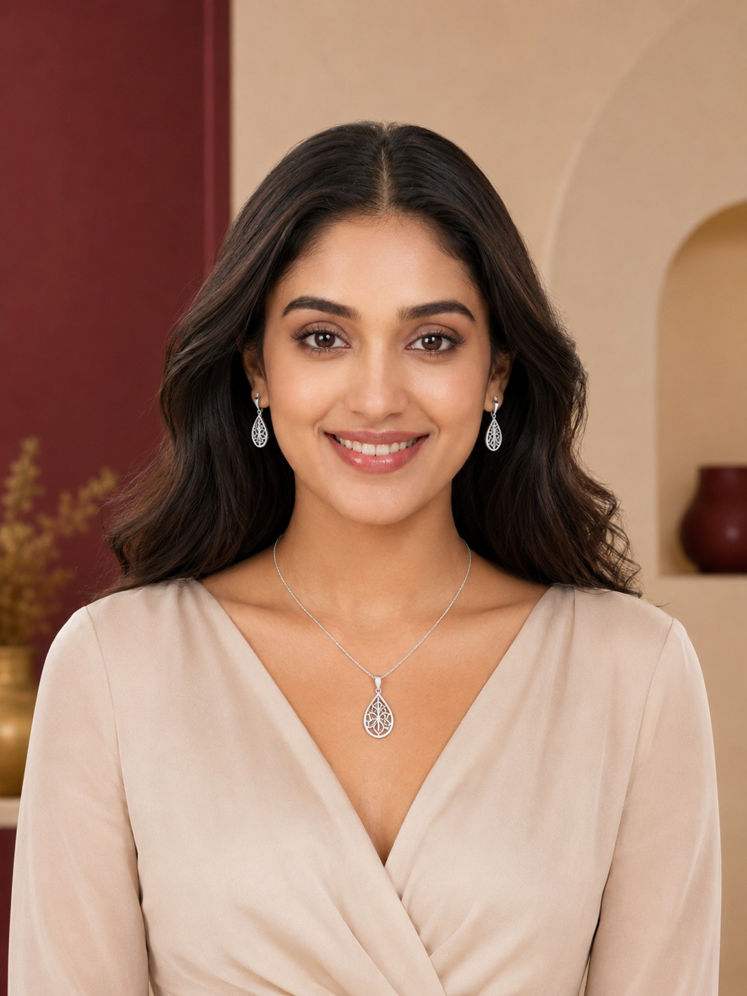 Poornima Silver login banner portrait